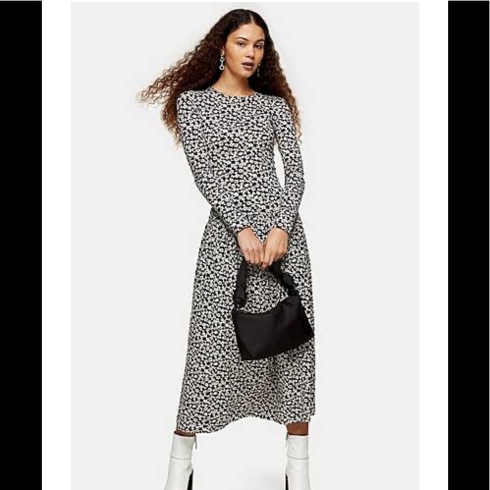 Long sleeve flower dresss🌼